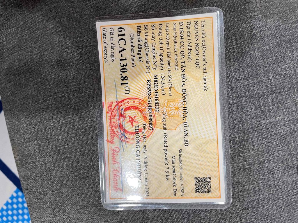 cần tiền bán gấp. Mua bán Xe máy tại Thành phố Dĩ An Bình Dương được đăng bởi Nguyễn Ngọc Lộc  hình 3