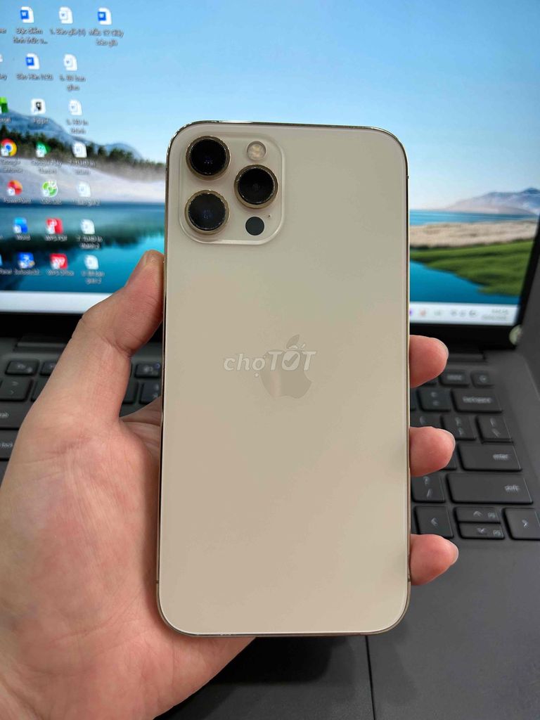 iPhone12ProMax 128GB gold máy full chức nănh. Mua bán Điện thoại tại Thành phố Buôn Ma Thuột Đắk Lắk được đăng bởi Nguyễn Hoàng hình 1