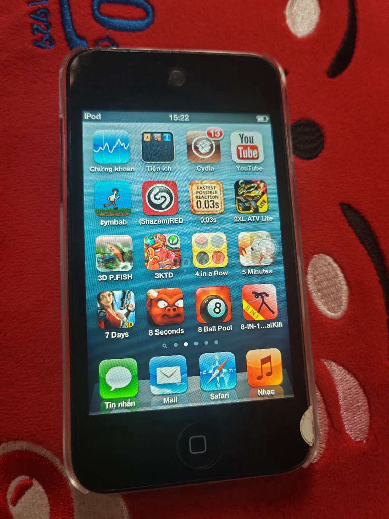  iPod Touch 4 Đen. Mua bán Thiết bị chơi game tại Quận Gò Vấp Tp Hồ Chí Minh được đăng bởi LUONG QUOC DAT  hình 1