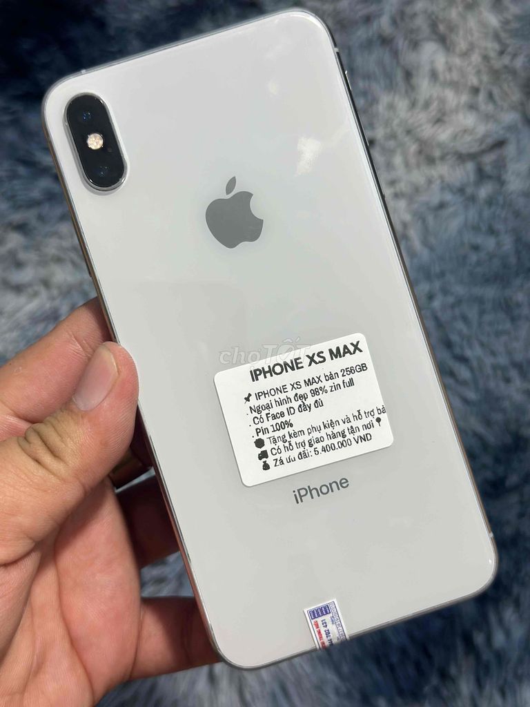 IPHONE XS MAX bản 256GB zin full. Mua bán Điện thoại tại Huyện Trảng Bom Đồng Nai được đăng bởi Hồ Trung Hiếu hình 1