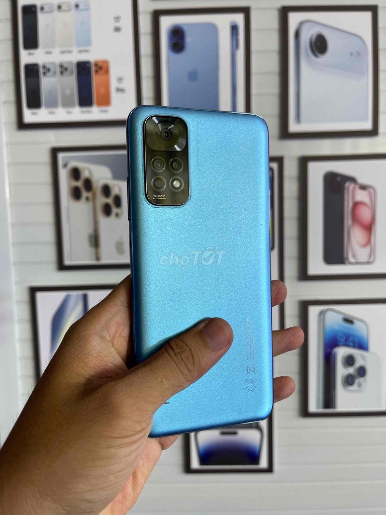 Xiaomi Redmi Note 11 128GB Xanh. Mua bán Điện thoại tại Huyện Củ Chi Tp Hồ Chí Minh được đăng bởi Kha Hoàng hình 1