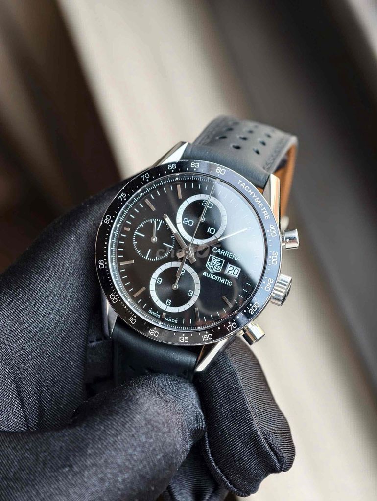 Đồng hồ Tag Heuer Carrera CV201AJ.FC6357 size 41mm. Mua bán Đồng hồ tại Quận Hoàng Mai Hà Nội được đăng bởi Anh Tuấn hình 1