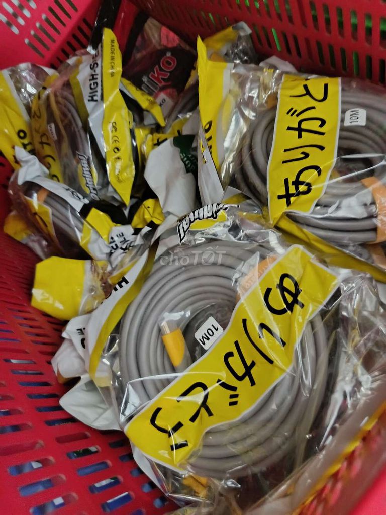 Cáp HDMI 10m màu Xám. Mua bán Phụ kiện (Màn hình, Chuột...) tại Quận Hai Bà Trưng Hà Nội được đăng bởi Linh kiện máy tính hình 1