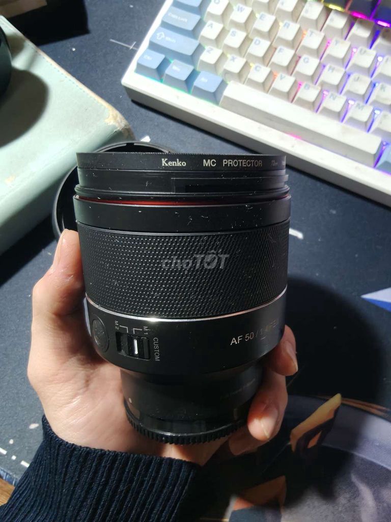 Ống kính Samyang 50mm f1.4 Đen Hàn Quốc. Mua bán Máy ảnh, Máy quay tại Quận Ba Đình Hà Nội được đăng bởi Công Lương hình 1