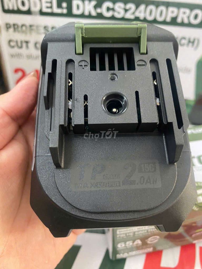 Pin Dekton M21-B2065XPLUS 2.0Ah 21V. Mua bán Phụ kiện (Màn hình, Chuột...) tại Quận Ninh Kiều Cần Thơ được đăng bởi SHOP THANH LY ĐỒ CƠ KHÍ CẦN THƠ hình 1