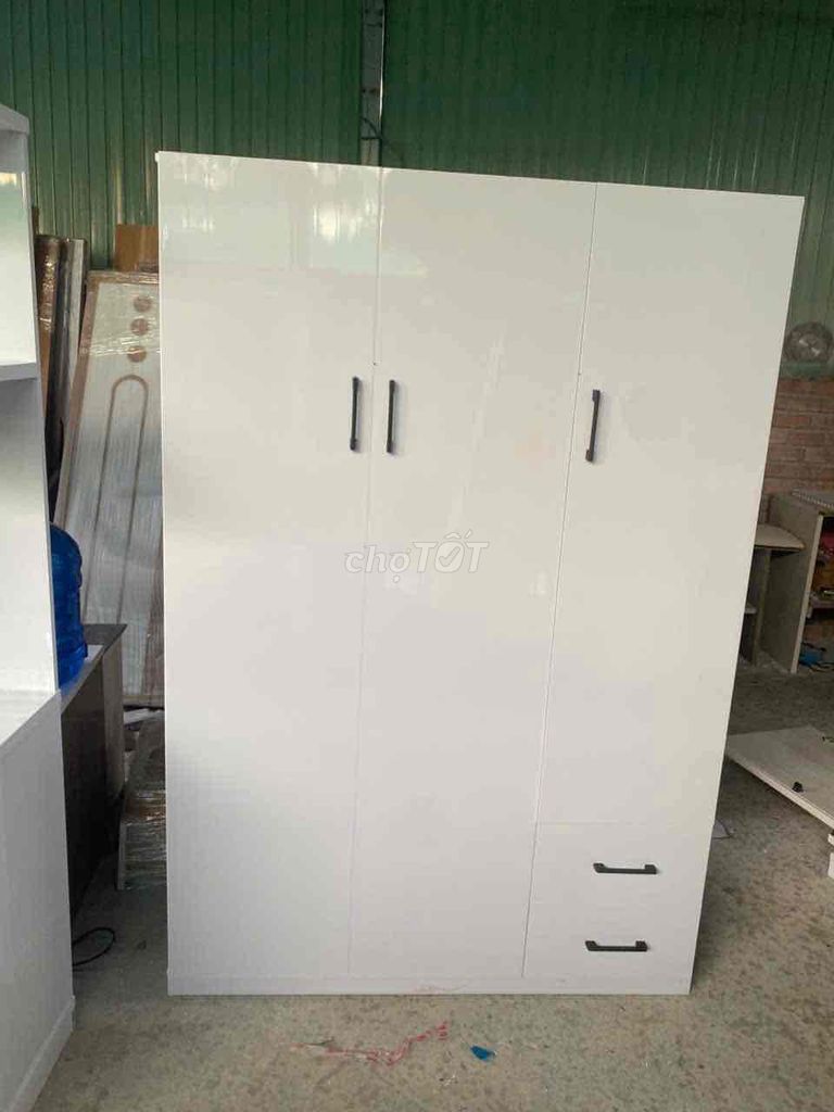 Tủ quần áo Nhựa Đài Loan 1m25 Trắng, sồi, óc chó. Mua bán Tủ, kệ gia đình tại Quận 11 Tp Hồ Chí Minh được đăng bởi hạnh hình 1