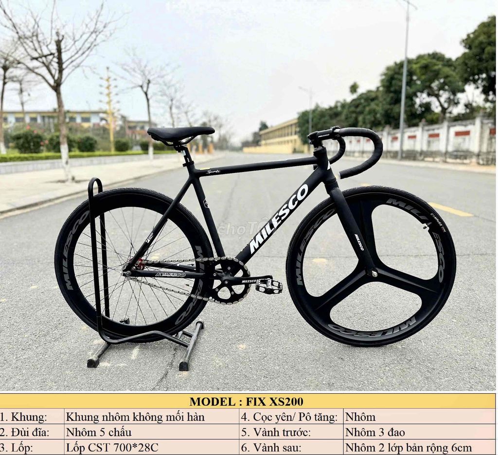 MẪU FIXED GEAR 3 ĐAO TRƯỚC MỚI NHẤT 2025