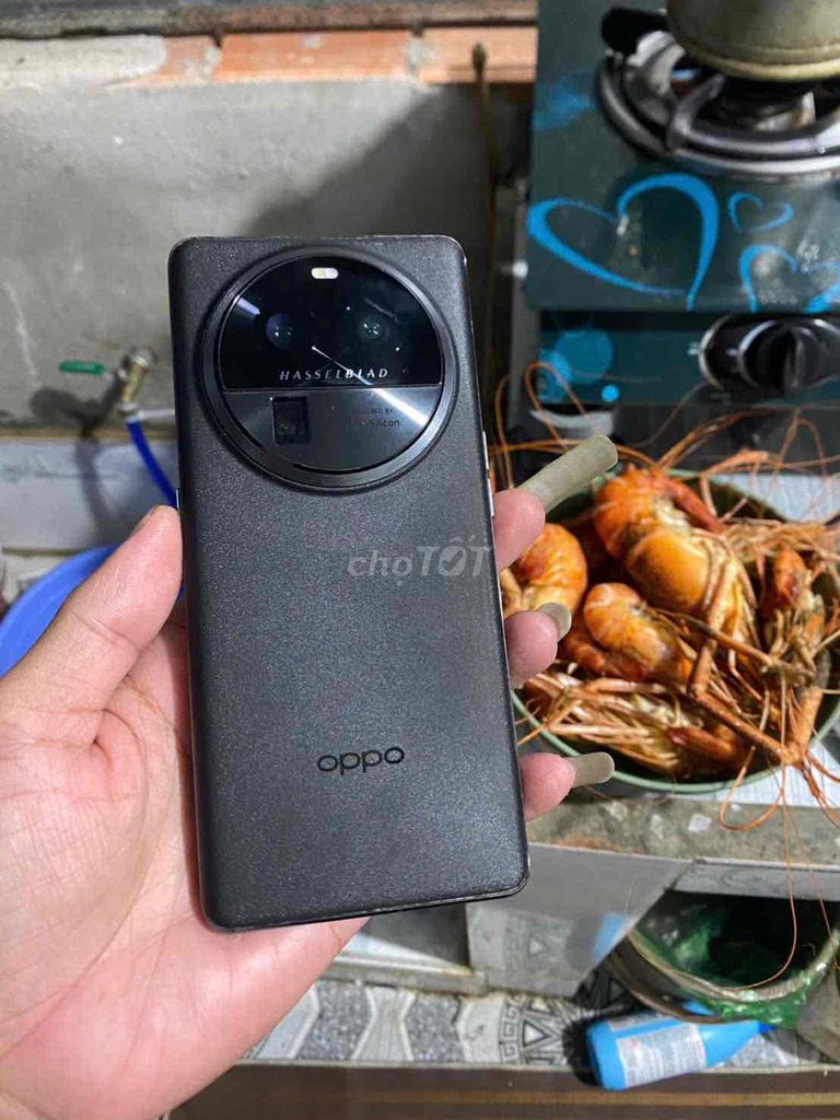 Oppo Find X6 Pro bán hoặc giao lưu. Mua bán Điện thoại tại Thành phố Trà Vinh Trà Vinh được đăng bởi Đạt Thánh giao lưu  hình 1