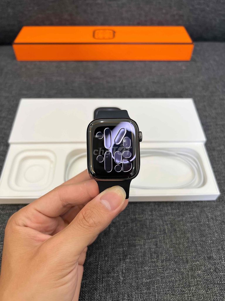 Apple watch series 9/45 thép đen ESIM. Mua bán Thiết bị đeo thông minh tại Quận Đống Đa Hà Nội được đăng bởi Cửa Hàng AZ Shop chuyên Apple Watch hình 1