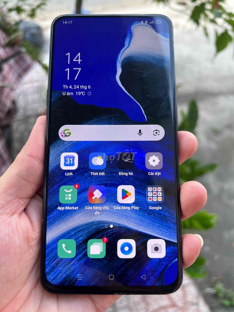 Oppo Reno2 8GB 256GB Xanh Đen. Mua bán Điện thoại tại Quận Ninh Kiều Cần Thơ được đăng bởi Quang hình 1