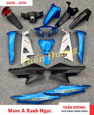 Dàn Áo Wave 100, Wave A Màu Xanh Ngọc Cực Đẹp. Mua bán Phụ tùng xe tại Quận Hà Đông Hà Nội được đăng bởi Phụ Tùng Xe Tuấn Dương
