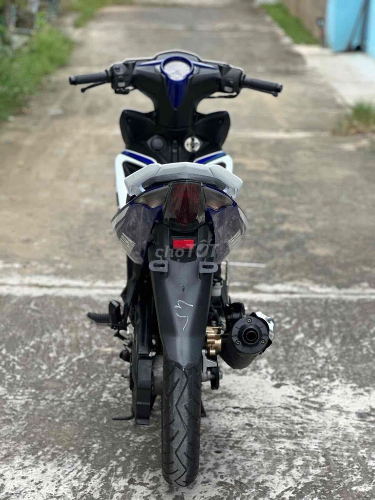 Yamaha Exciter 135 2014 Trắng Xanh Đen. Mua bán Xe máy tại Huyện Thạnh Phú Bến Tre được đăng bởi XE MÁY MINH TÂN hình 4