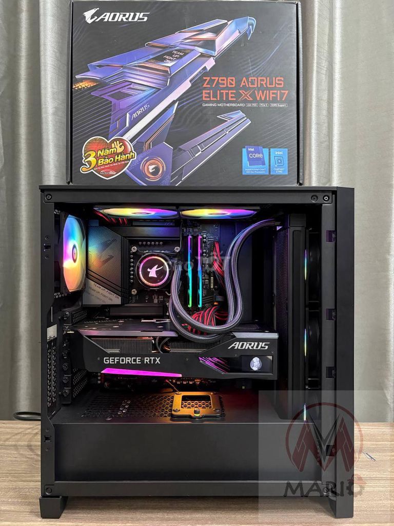 Bộ Aorus i9 14900, RTX 3070Ti, 32GB DDR5, 512GB