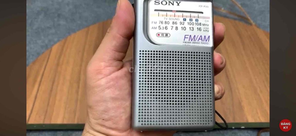 Đài radio sony nhật bãi