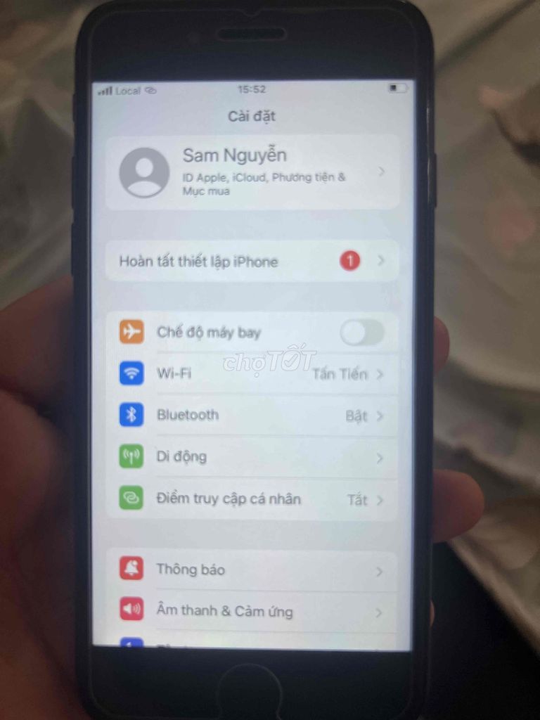 Apple iPhone 7 Quốc tế Đen Nguyên zin. Mua bán Điện thoại tại Thành phố Nha Trang Khánh Hòa được đăng bởi Nguyễn Tấn Tiến hình 1