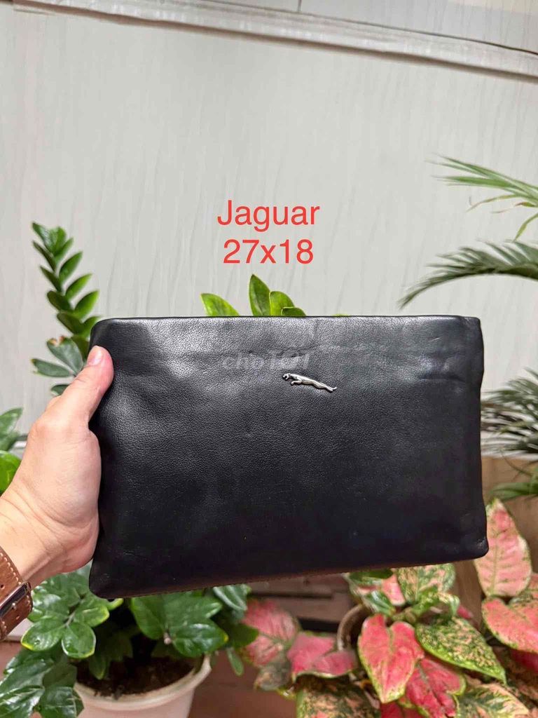 Túi JAGUARA Da bò Đen 27x18. Mua bán Túi xách tại Huyện Thanh Trì Hà Nội được đăng bởi Gấm Hoa 2Hand hình 1