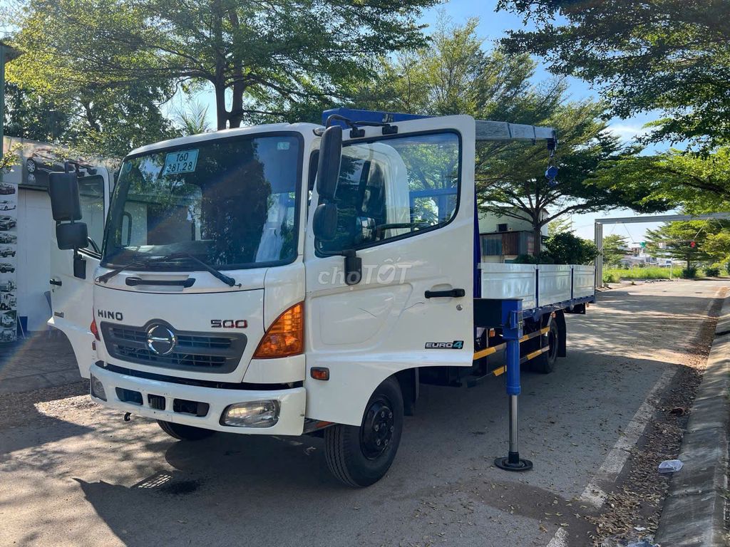 HINO FC 5 tấn thùng 6.1m cẩu Tazano 3 tấn 4 khúc. Mua bán Xe tải, xe ben tại Quận 12 Tp Hồ Chí Minh được đăng bởi Mr Thành hình 2
