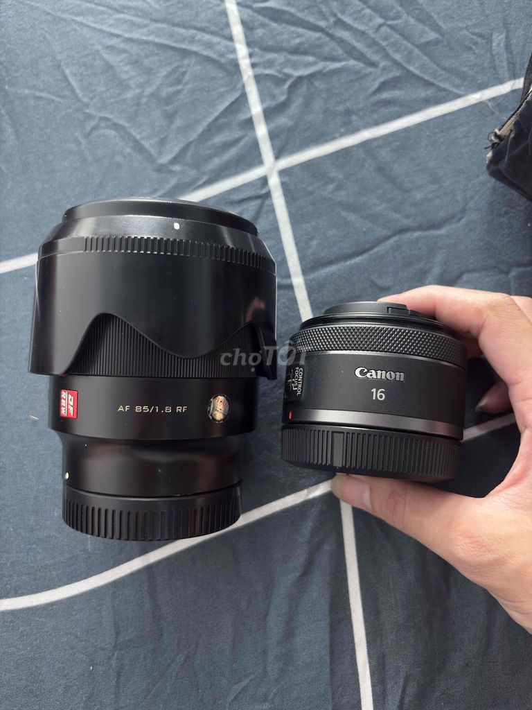 Ống kính Canon RF16 Đen. Mua bán Máy ảnh, Máy quay tại Quận Long Biên Hà Nội được đăng bởi njkjjkkkk hình 1