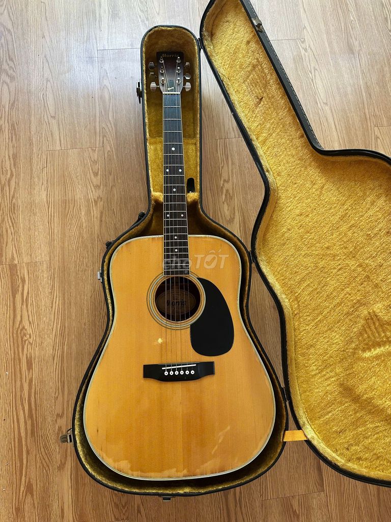 Đàn Guitar Nhật Cũ W20 Kèm Case. Mua bán Nhạc cụ tại Quận Thanh Khê Đà Nẵng được đăng bởi Nhi Guitar hình 1