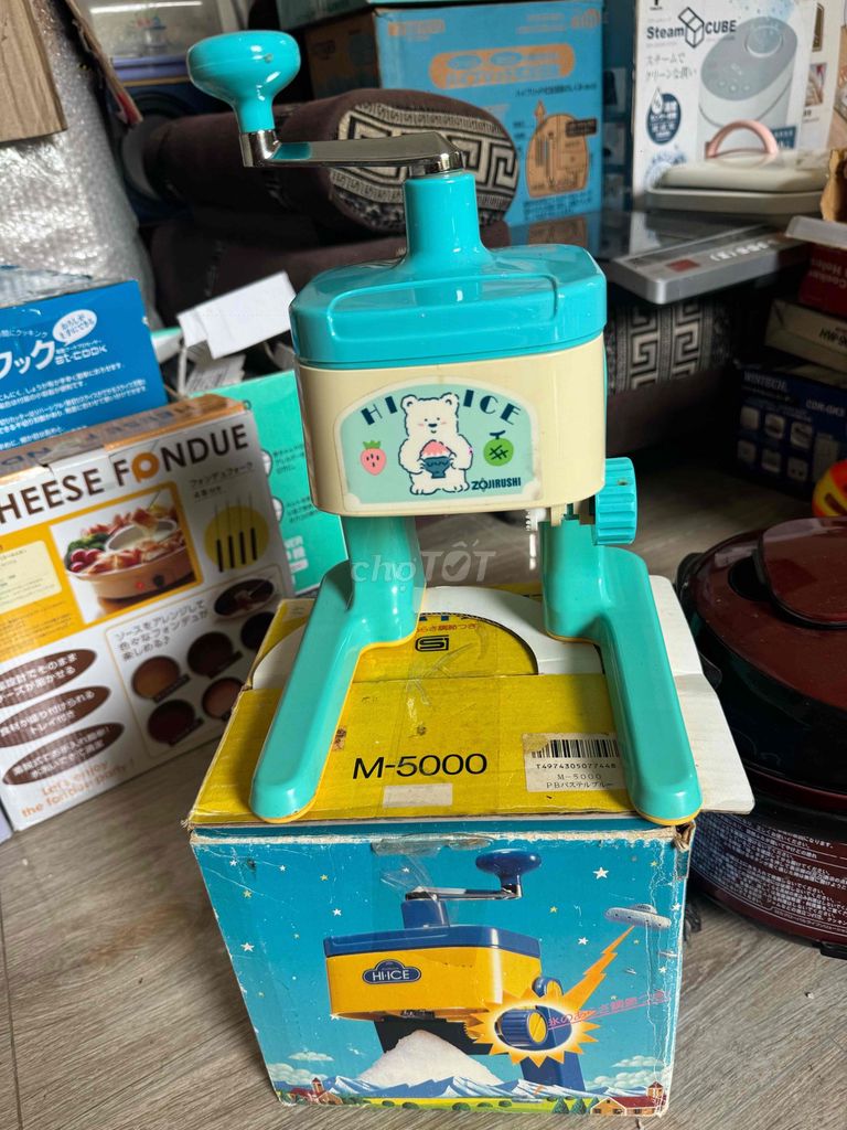 Máy bào đá Zojirushi Hi-Ice Vàng, Xanh. Mua bán Bếp, lò, đồ điện nhà bếp tại Huyện Ứng Hòa Hà Nội được đăng bởi Dương thế anh hình 1
