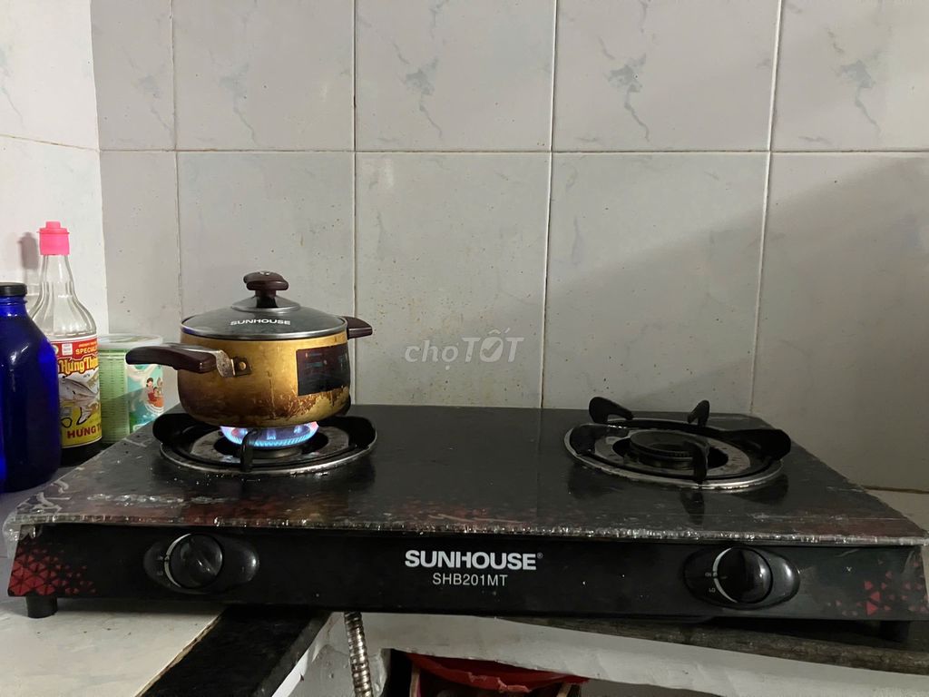 Bếp ga đôi SUNHOUSE SHB201MT Đen. Mua bán Bếp, lò, đồ điện nhà bếp tại Thành phố Thủ Đức Tp Hồ Chí Minh được đăng bởi Nguyễn Đình Việt hình 1