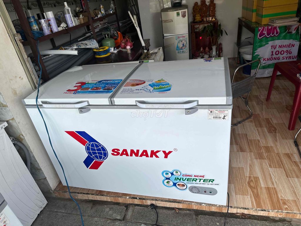 Tủ Đông Sanaky 560 lít inverter đẹp zin new 95%