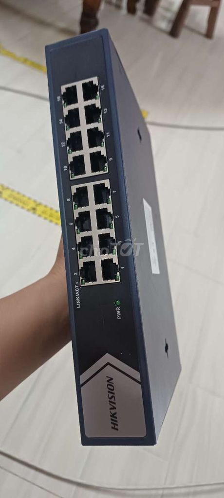 Switch Hikvision DS-3E0116-E/B 16 cổng Gigabit. Mua bán Phụ kiện (Màn hình, Chuột...) tại Huyện Mỏ Cày Bắc Bến Tre được đăng bởi Thanh Lý Tháo Dỡ Văn Phòng Tận Nơi hình 1