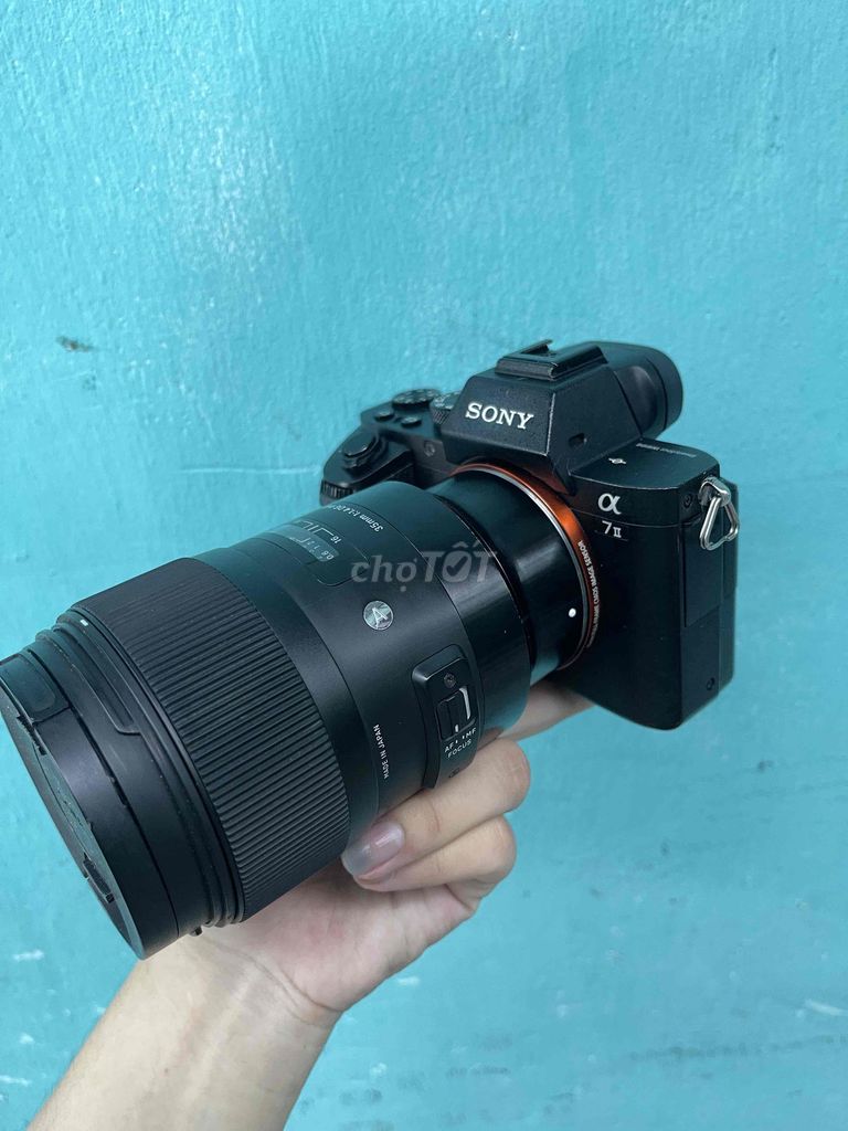 body Máy ảnh Sony A7 II Đen. Mua bán Máy ảnh, Máy quay tại Quận Liên Chiểu Đà Nẵng được đăng bởi Hồ Thị Cúc hình 1