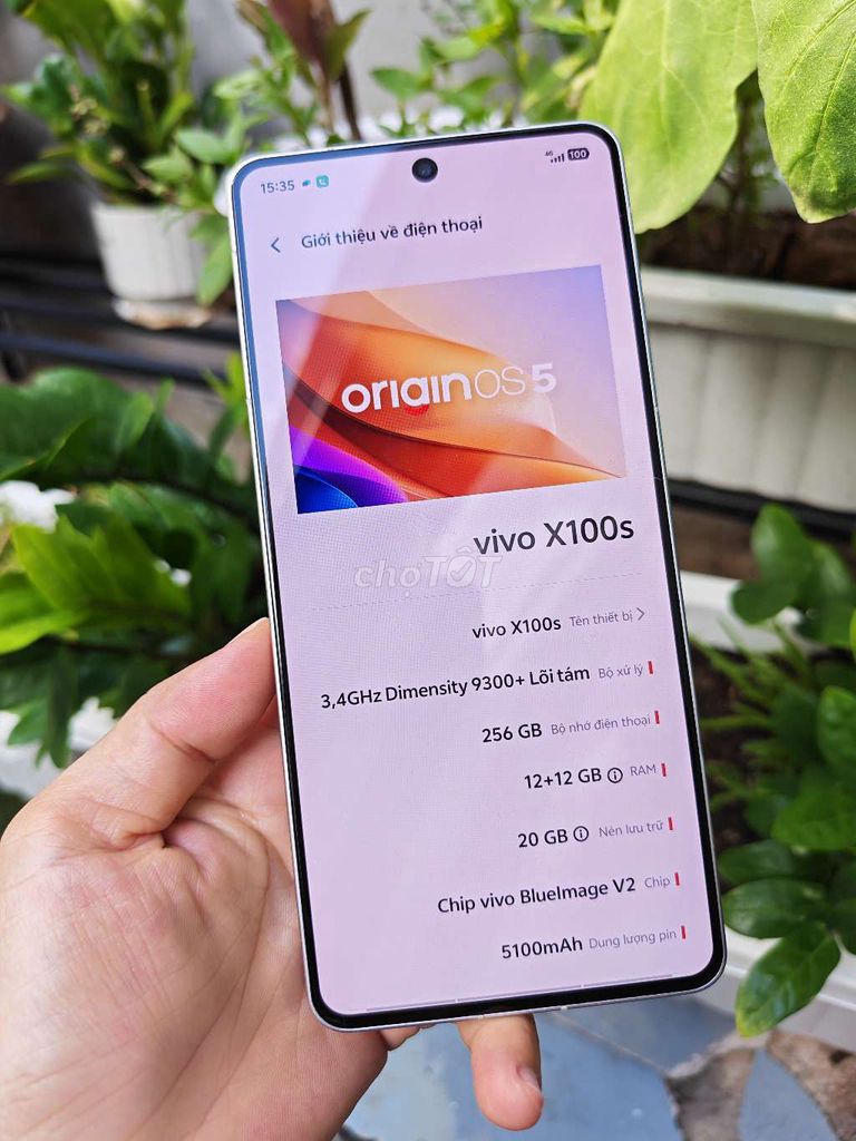Vivo X100s 12/256GB Pin 95. Mua bán Điện thoại tại Quận Gò Vấp Tp Hồ Chí Minh được đăng bởi Tuyết hình 1