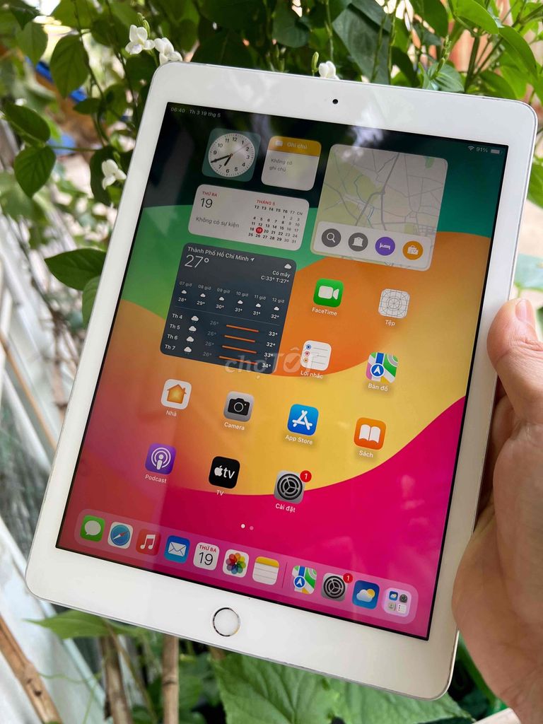 ipad gen 6 full zin pin 32gb bản xài sim pin 98%. Mua bán Máy tính bảng tại Quận Bình Tân Tp Hồ Chí Minh được đăng bởi Tùng Linh Tinh hình 1