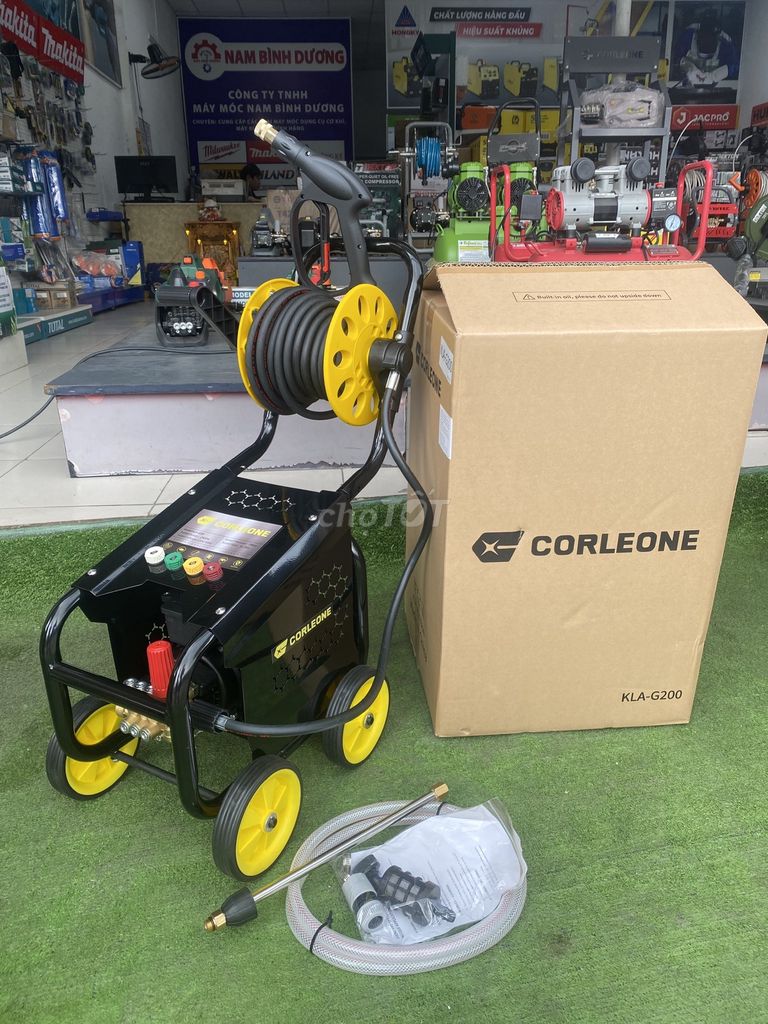 Máy rửa xe Corleone G200 . Mua bán Đồ chuyên dụng, Giống nuôi trồng tại Thành phố Thủ Đức Tp Hồ Chí Minh được đăng bởi Bình Nam Bình Dương hình 1