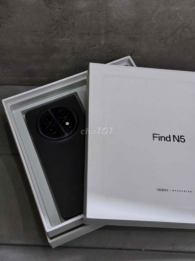 🔥 OPPO Find N5 512GB Black Fullbox Đẹp🔥. Mua bán Điện thoại tại Quận Thanh Khê Đà Nẵng được đăng bởi Thiện Lê TShop 16 Lê Đình Lý hình 1