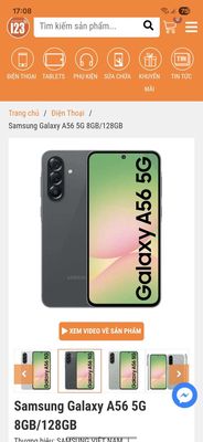 Samsung Galaxy A56 5G 8GB/128GB Xám. Mua bán Điện thoại tại Quận Đống Đa Hà Nội được đăng bởi Khoa Đặng Phúc