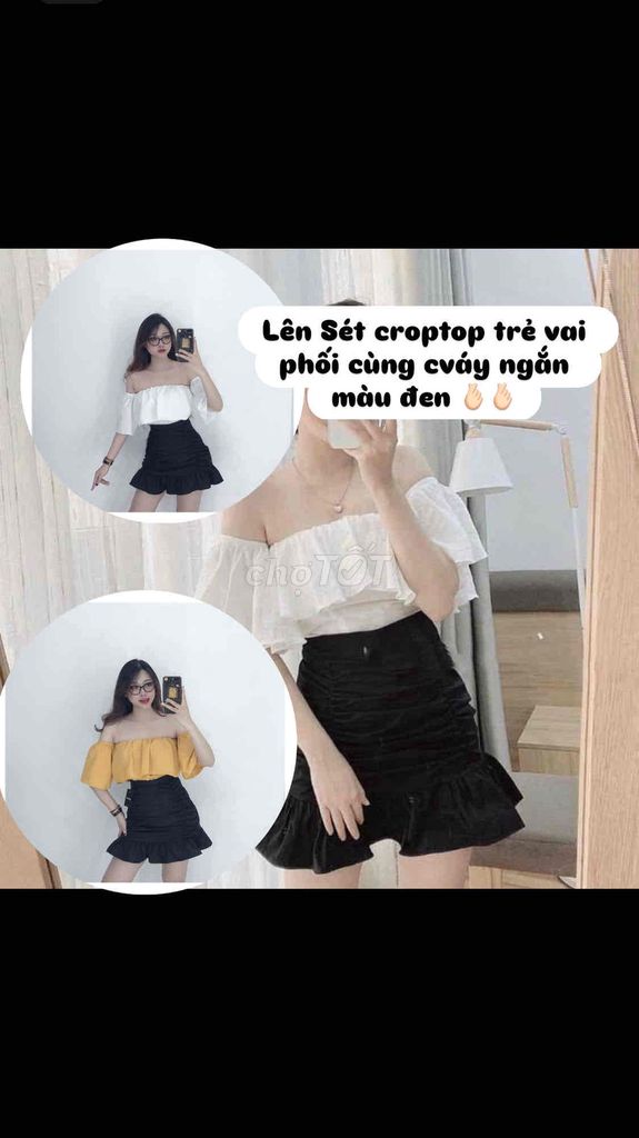 Set đồ nữ thoáng mát. Mua bán Quần áo tại Huyện Vĩnh Cửu Đồng Nai được đăng bởi Quỳnh Rin  hình 1
