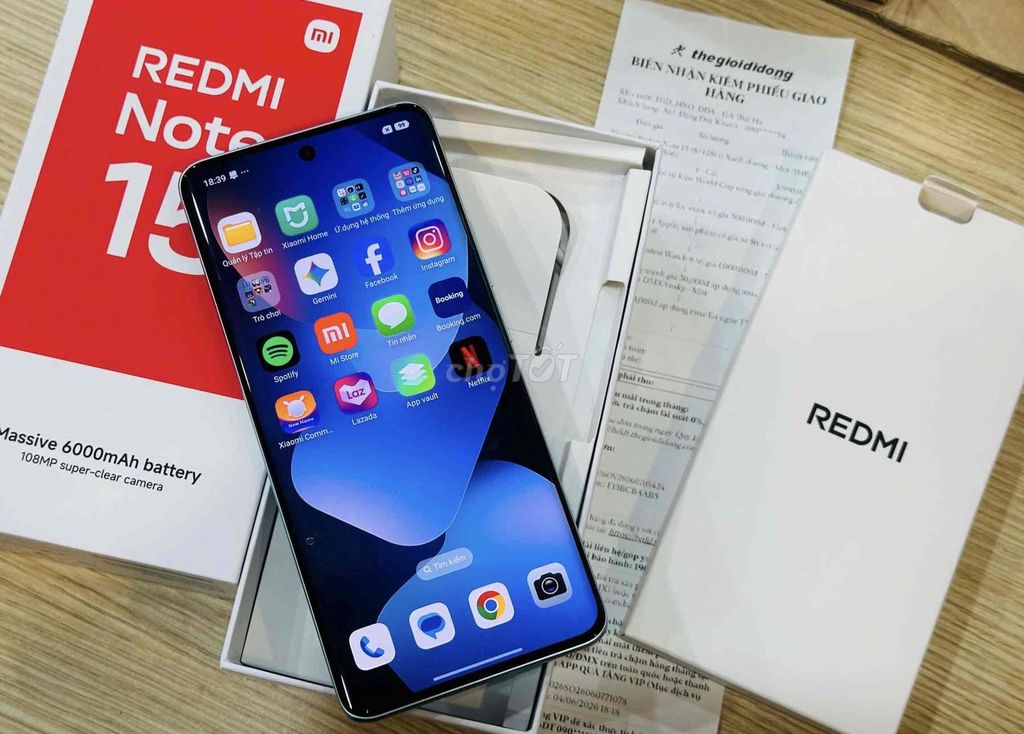 Xiaomi Redmi Note 15 128GB Bảo hành dài. Mua bán Điện thoại tại Quận Đống Đa Hà Nội được đăng bởi Bảo Táo Store hình 1