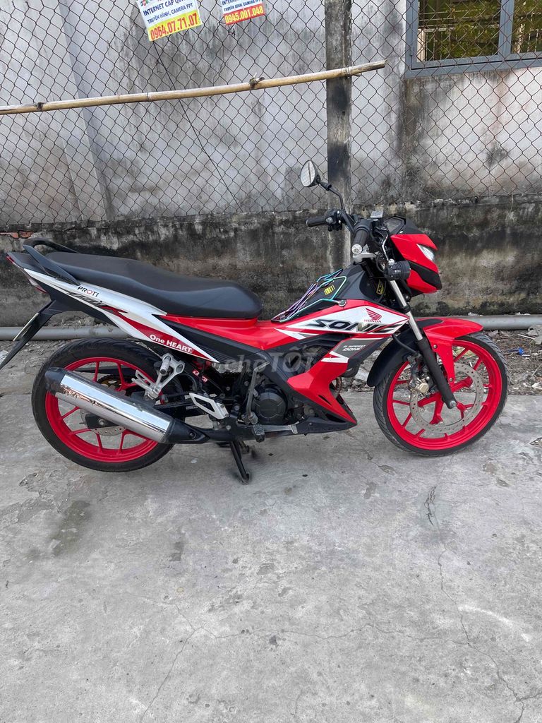 Honda Sonic 2019 Đỏ trắng đen. Mua bán Xe máy tại Quận Cái Răng Cần Thơ được đăng bởi Cầm Đồ Minh Tấn hình 2
