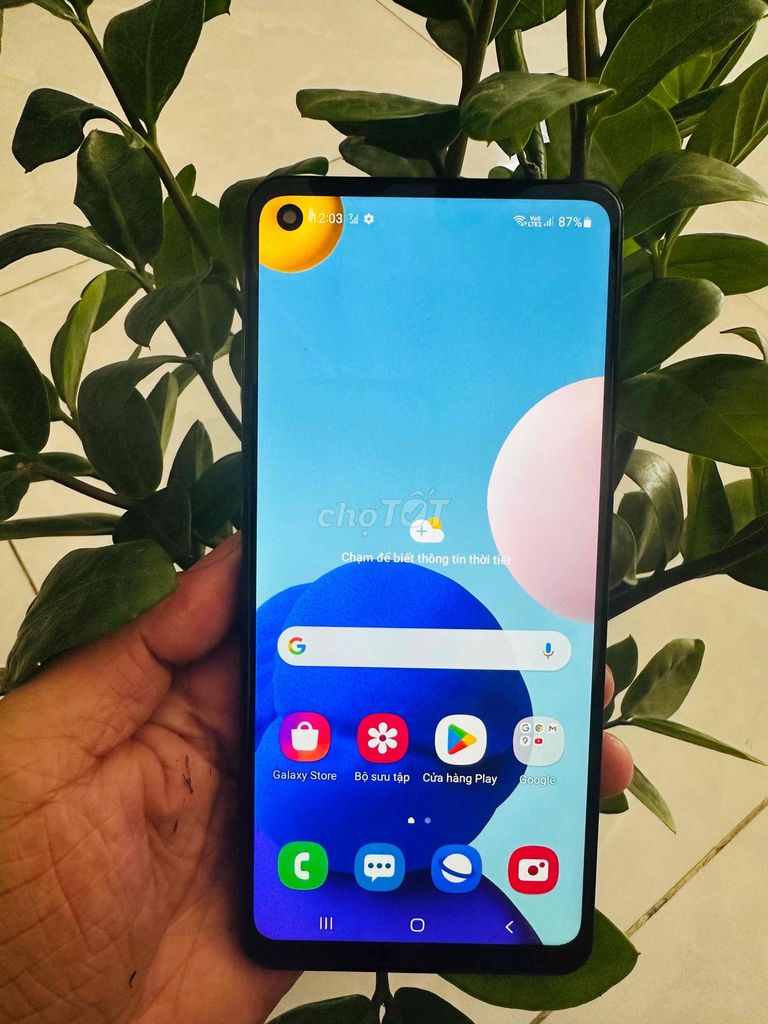 Samsung Galaxy A21s 32GB Xanh. Mua bán Điện thoại tại Thành phố Thuận An Bình Dương được đăng bởi Trần Mạnh hình 1