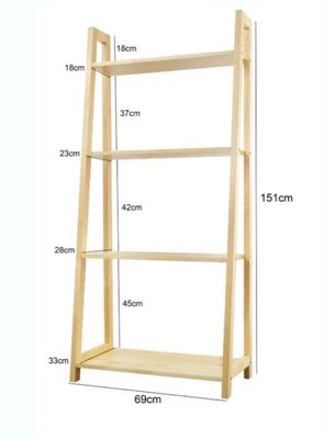 Kệ sách ván gỗ 4 tầng, cao 1m5. Mua bán Tủ, kệ gia đình tại Quận Thanh Khê Đà Nẵng được đăng bởi Tờ Râm