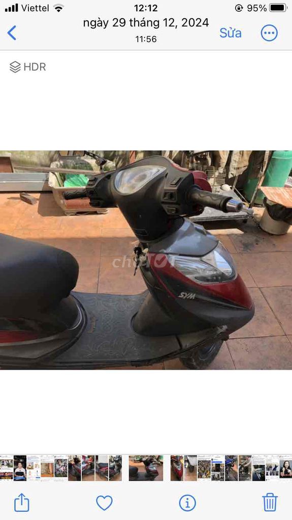 Xe Attila dĩa bay 2010. Mua bán Xe máy tại Quận 6 Tp Hồ Chí Minh được đăng bởi A Cường hình 4