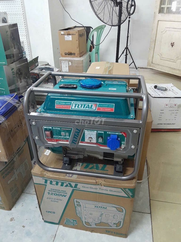 Máy phát điện TOTAL TP115005. Mua bán Đồ chuyên dụng, Giống nuôi trồng tại Huyện Châu Thành Hậu Giang được đăng bởi Dụng cụ cơ khí Mái Dầm  hình 1