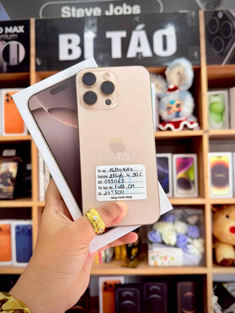 Apple iPhone 16 Pro Max 256GB Sa Mạc. Mua bán Điện thoại tại Thành phố Long Xuyên An Giang được đăng bởi Bi Táo Store hình 1