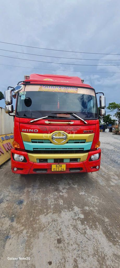 Xe tải HINO 500 2018 Màu đỏ thùng dài 8m7. Mua bán Xe tải, xe ben tại Huyện Đức Hòa Long An được đăng bởi Huy Quang hình 3