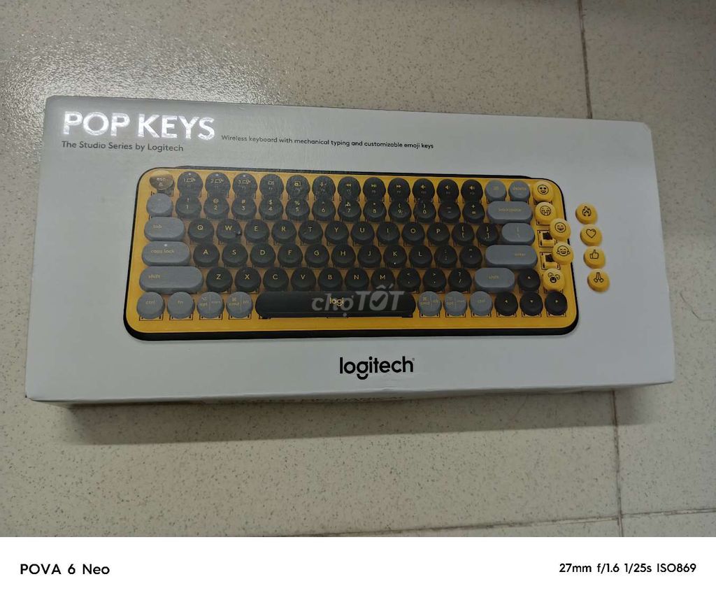 Bàn Phím  Cơ Không Dây LOGITECH POPKEYS