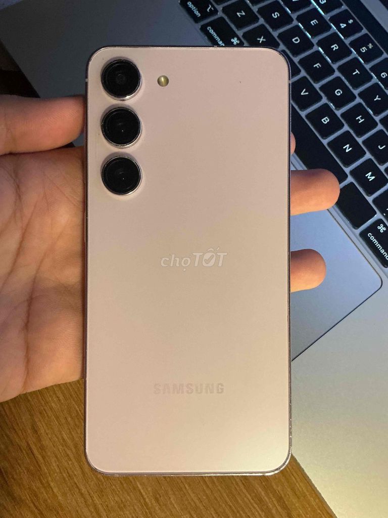 Samsung Galaxy S23 Hồng nhạt Đã sử dụng. Mua bán Điện thoại tại Quận Hoàng Mai Hà Nội được đăng bởi Chiến hình 1