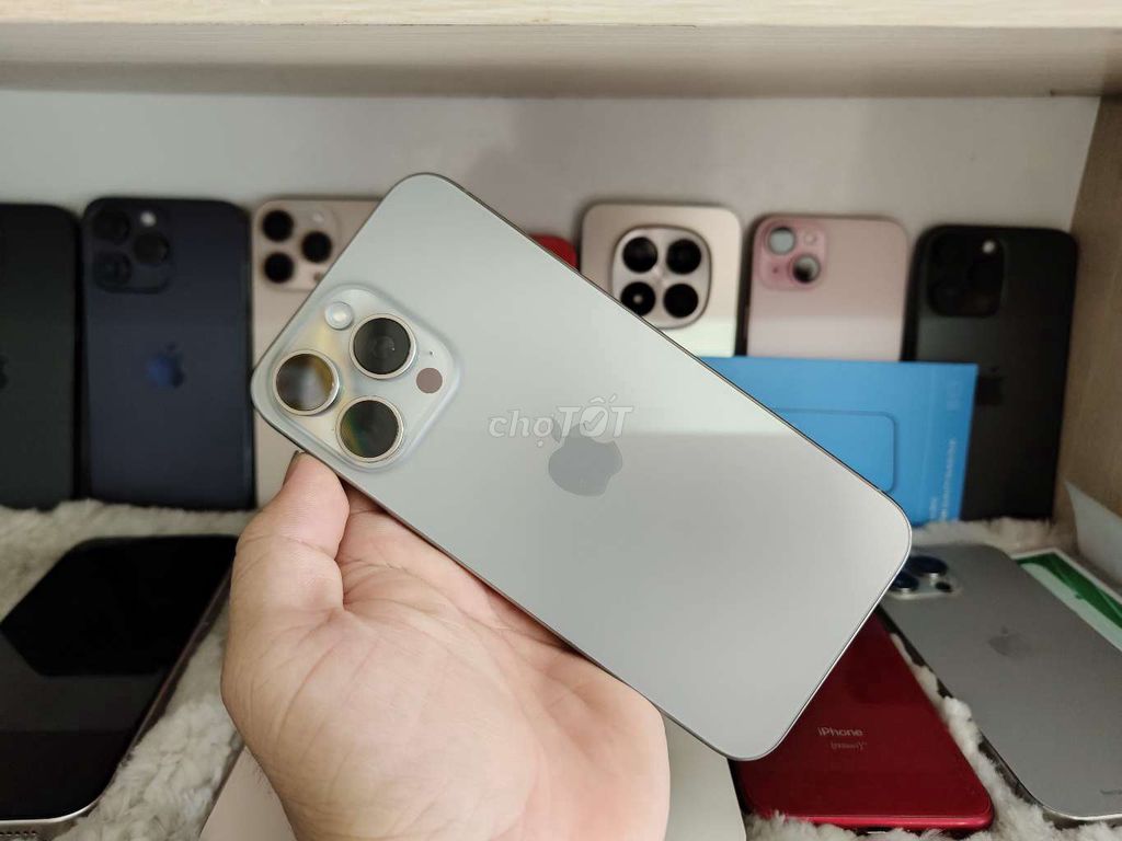 Apple iPhone 15 Pro Max 1TB Bạc. Mua bán Điện thoại tại Quận Tân Phú Tp Hồ Chí Minh được đăng bởi LUCKY SHOP hình 1