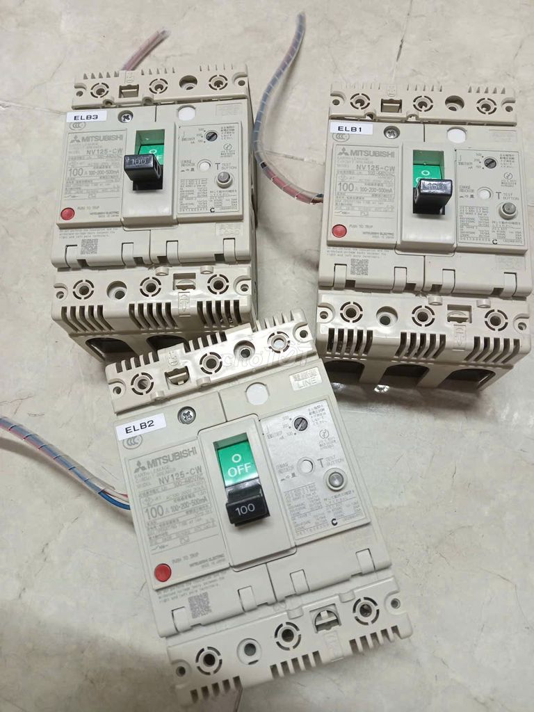 CB Chống giật Mitsubishi 3P NV125-CW 100A. Mua bán Đồ chuyên dụng, Giống nuôi trồng tại Quận 12 Tp Hồ Chí Minh được đăng bởi Tam hình 1