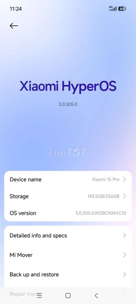 Xiaomi 15 Pro 256GB. Mua bán Điện thoại tại Thành phố Vĩnh Long Vĩnh Long được đăng bởi Khôi hình 1