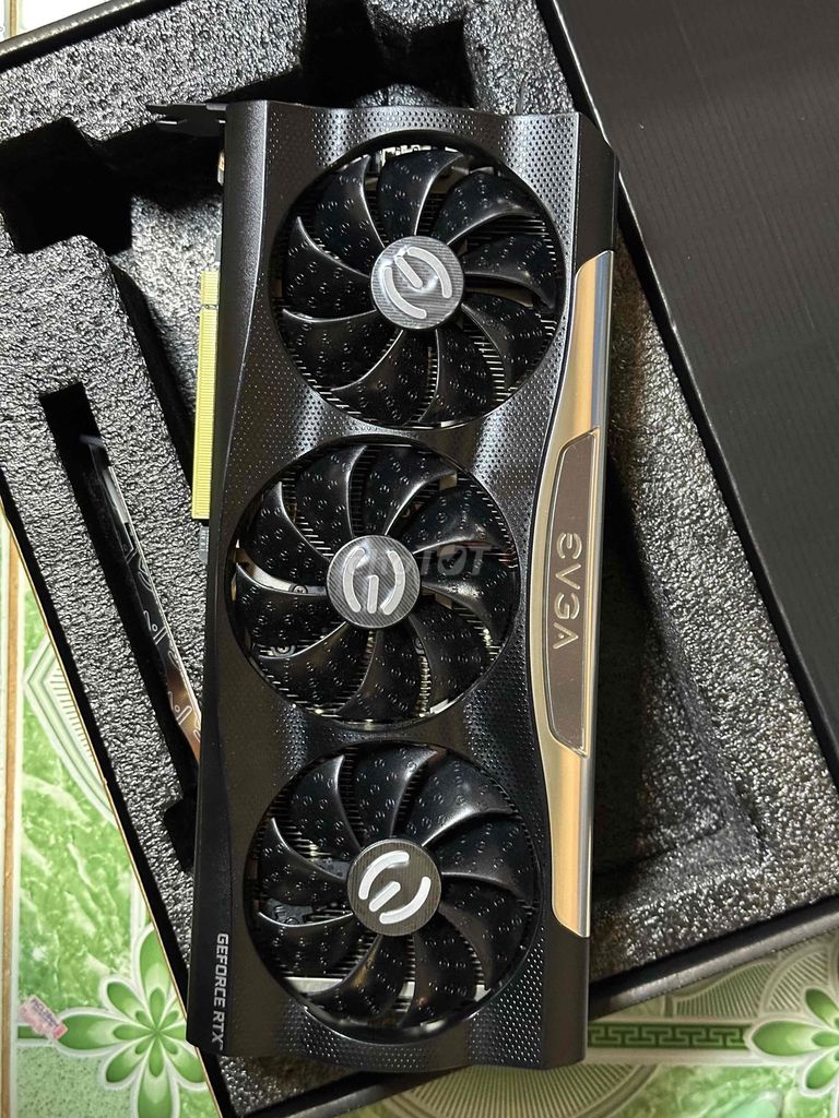 Card đồ họa EVGA RTX 3080 12GB Đen. Mua bán Linh kiện (RAM, Card...) tại Huyện Xuyên Mộc Bà Rịa - Vũng Tàu được đăng bởi Tiến Đạt hình 1