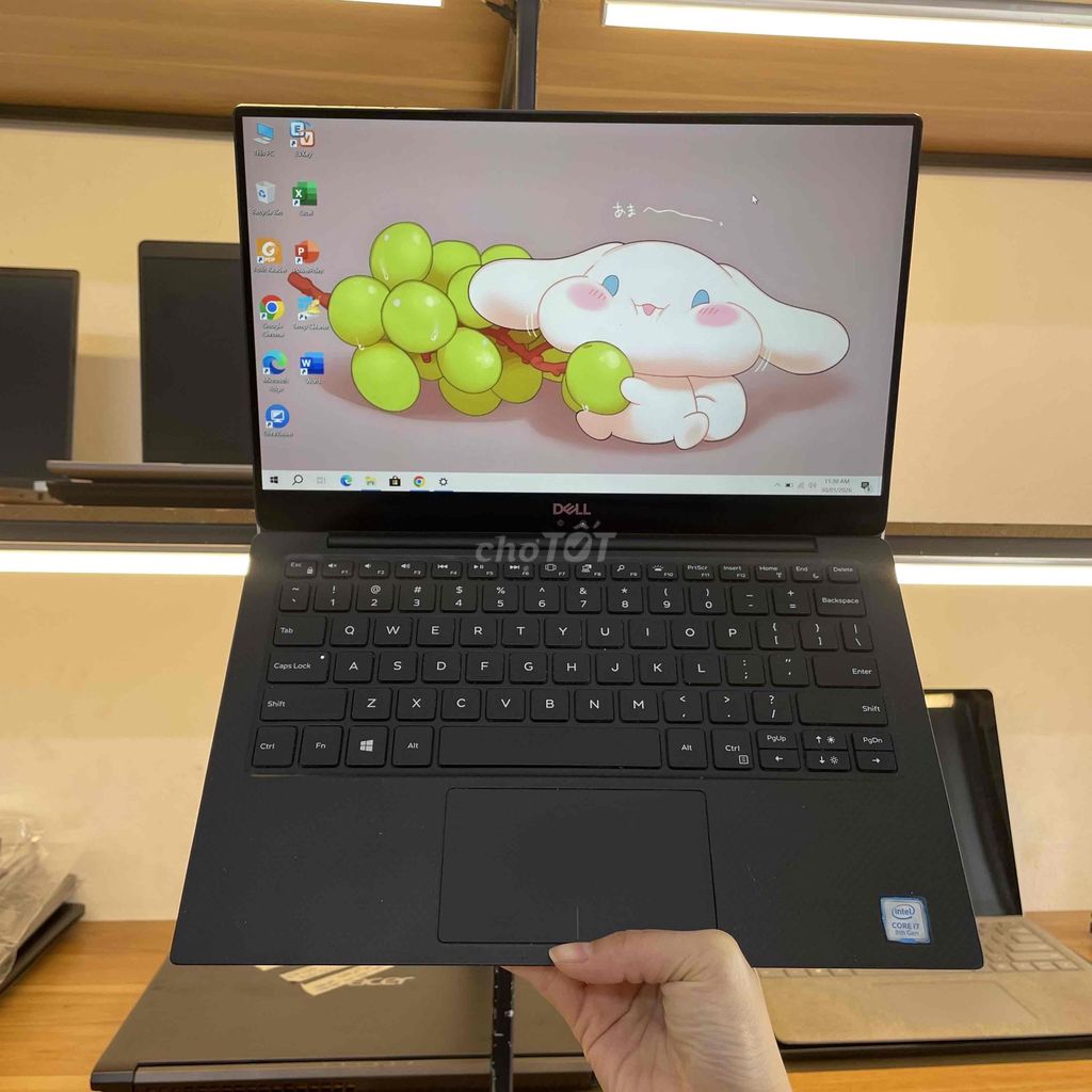 Dell XPS 9370 i7-8550u 8GB/256GB/13.3"FHD. Mua bán Laptop tại Quận Cầu Giấy Hà Nội được đăng bởi Laptopplusvn hình 1