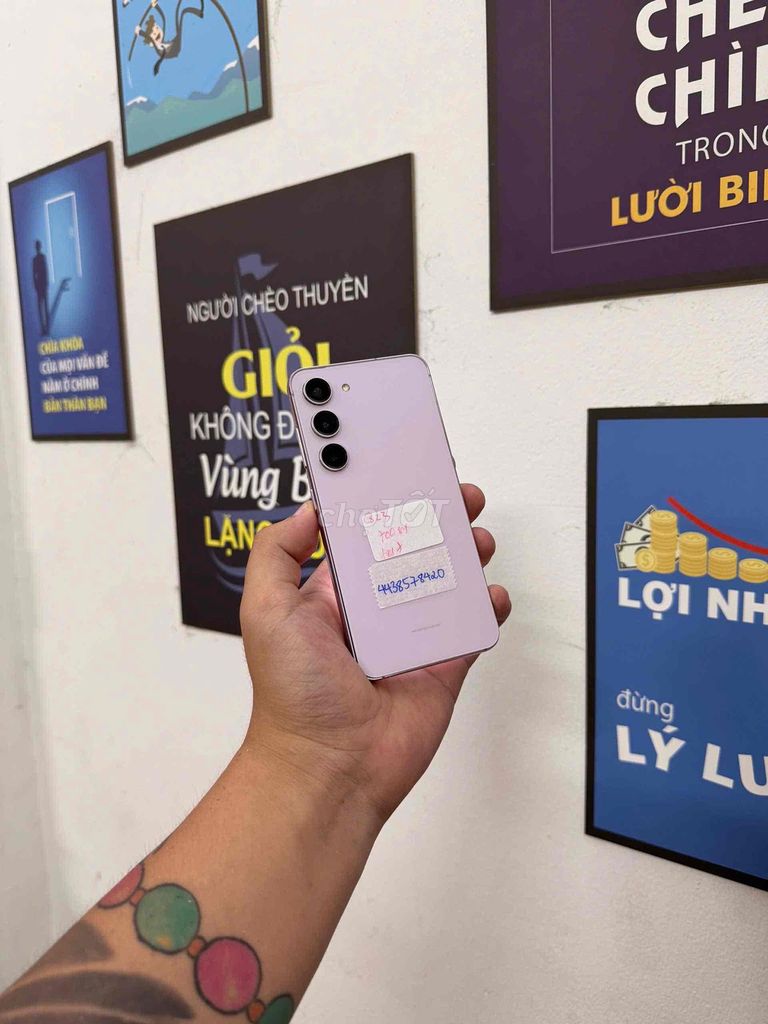 Samsung S23 256GB Tím. Mua bán Điện thoại tại Quận Đống Đa Hà Nội được đăng bởi HaNoiMobile HT  hình 1